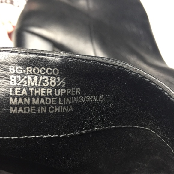 BCBGeneration Leather Peeptoe Bootie - Picture 7 of 8